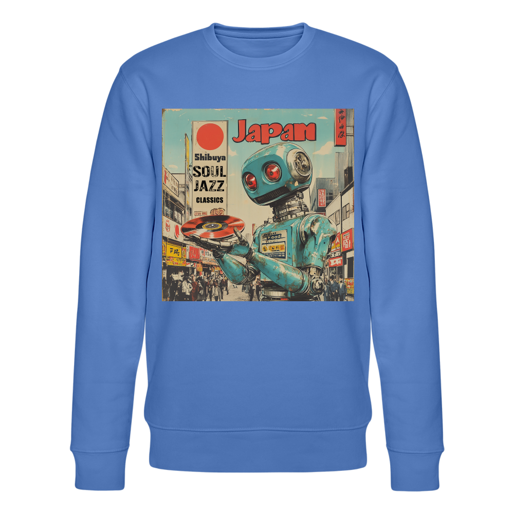 Shibuya Soul Jazz Classics, Ekologisk sweatshirt CHANGER unisex från Stanley/Stella - blå