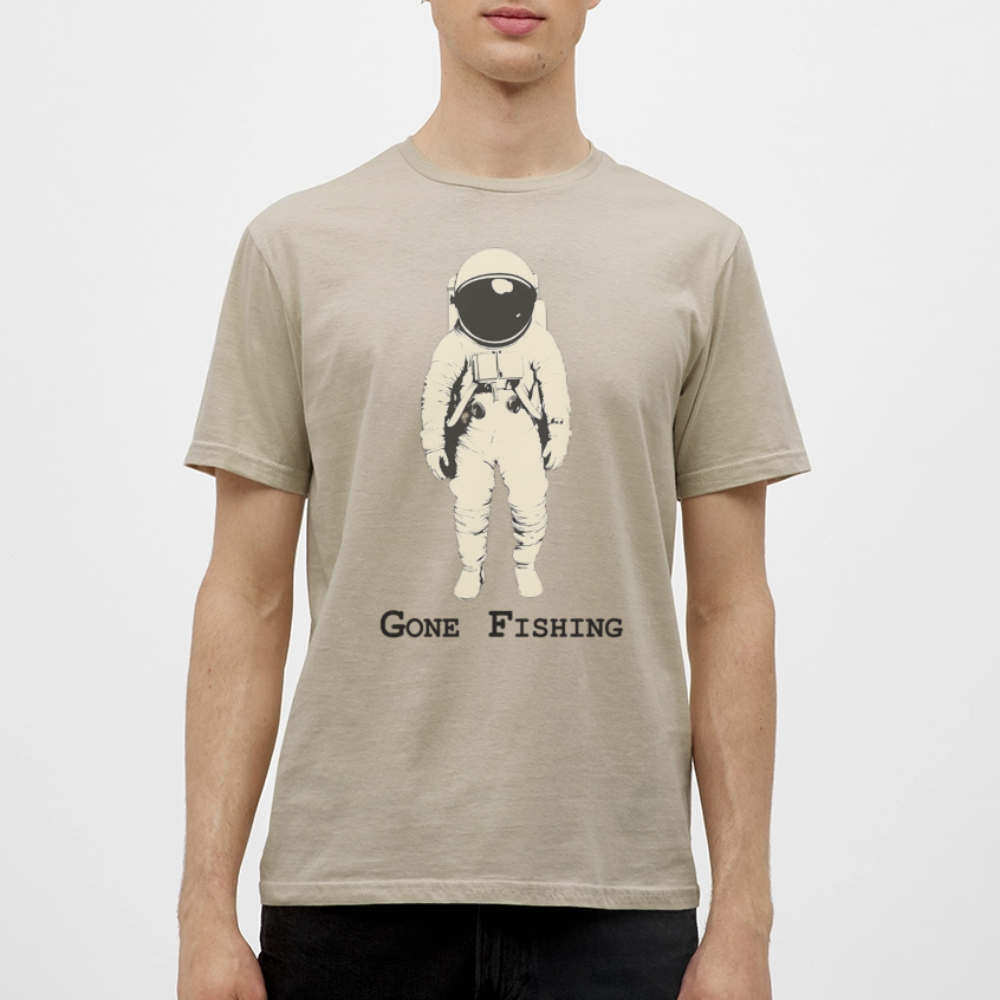 Drifting Beyond – Gone Fishing, T-shirt herr - sandbeige