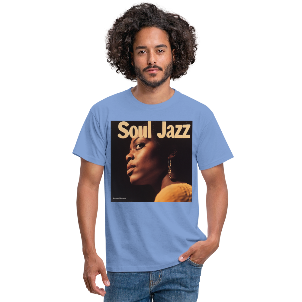 Acceso's Soul Groove: Jazz with a Beat, T-shirt herr - carolina blue