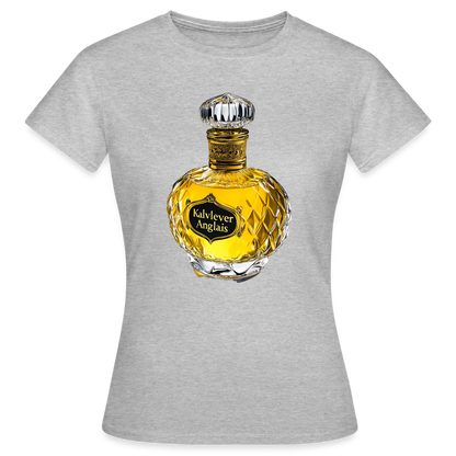 Eau de Perfume, T-shirt dam - gråmelerad