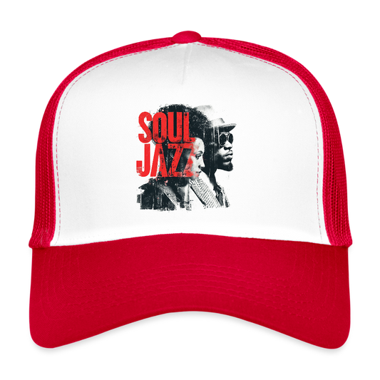 The Essence of Soul Jazz, Trucker Cap - vit/röd