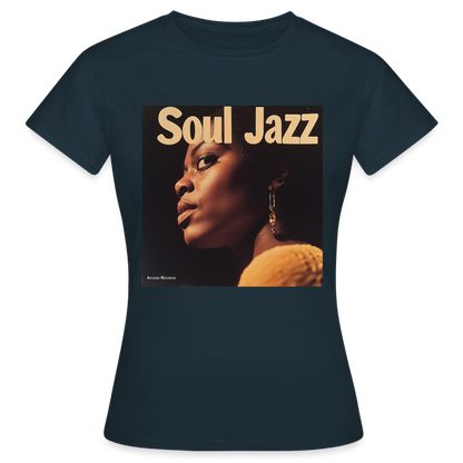 Acceso's Soul Groove: Jazz with a Beat, T-shirt dam - marinblå