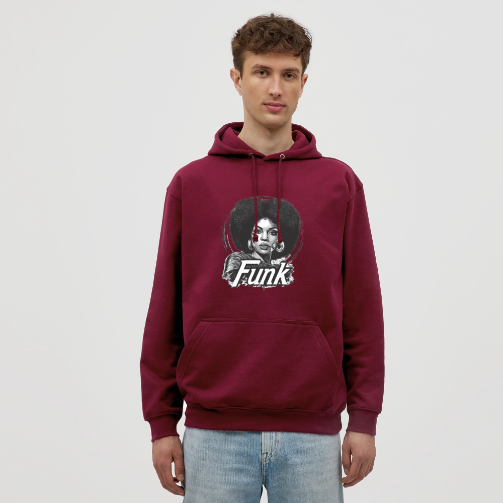 Funk Queen, Luvtröja unisex - bordeaux