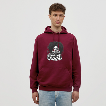Funk Queen, Luvtröja unisex - bordeaux