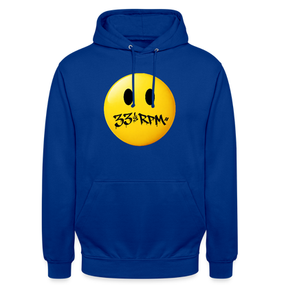 Turntable Grin, Luvtröja unisex - kungsblå