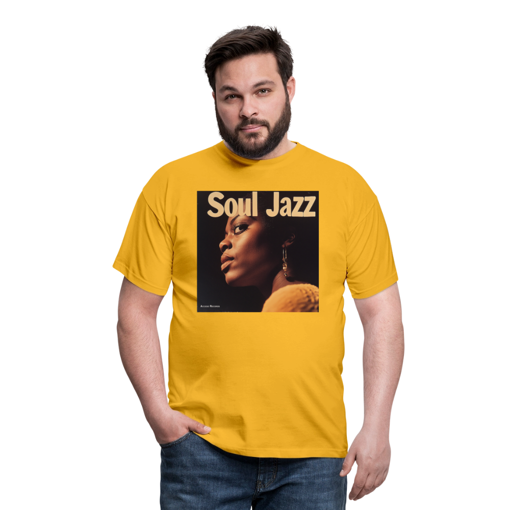 Acceso's Soul Groove: Jazz with a Beat, T-shirt herr - gul