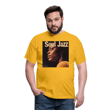 Acceso's Soul Groove: Jazz with a Beat, T-shirt herr - gul