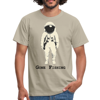 Drifting Beyond – Gone Fishing, T-shirt herr - sandbeige