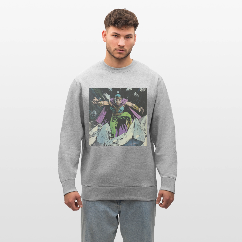 Granitus, Ekologisk sweatshirt CHANGER unisex från Stanley/Stella - gråmelerad