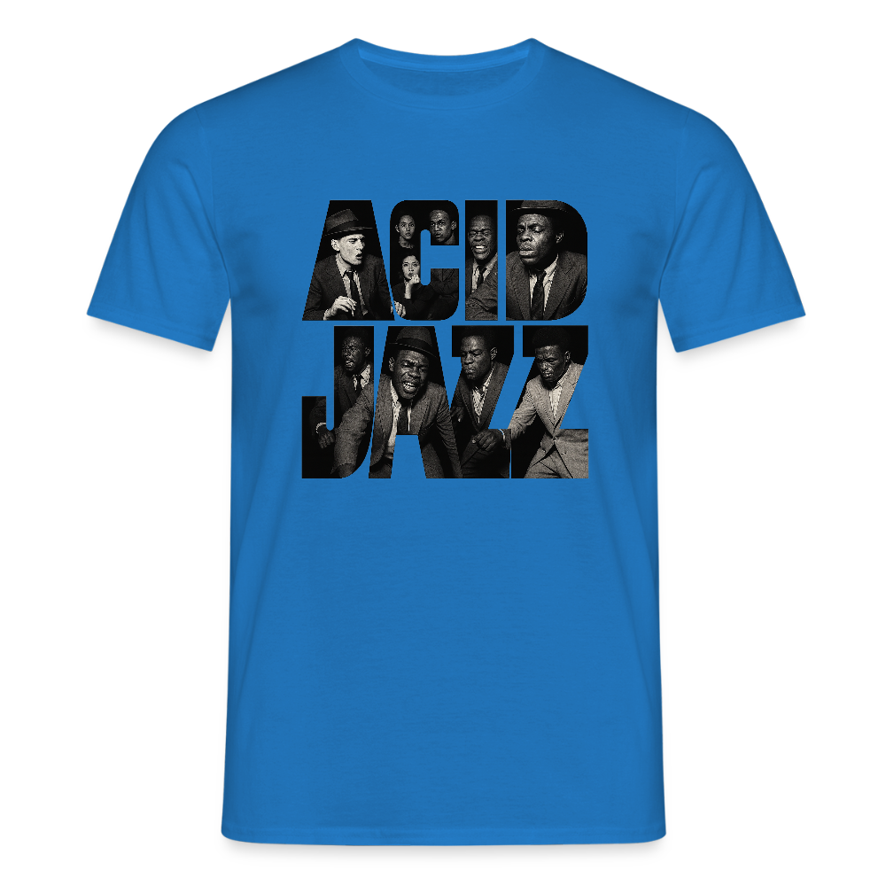 80s Club Jazzdance, T-shirt herr - kungsblå