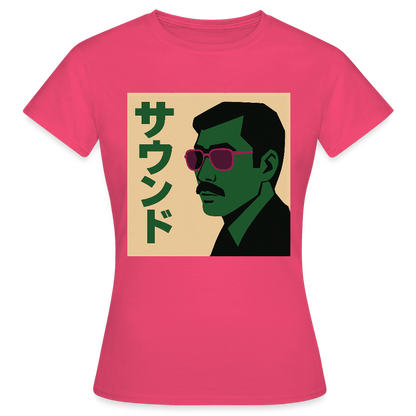 Nippon Sound, T-shirt dam - azalea