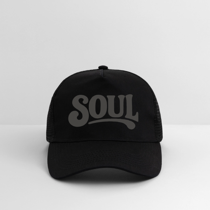 All About Soul, Trucker Cap - svart/svart