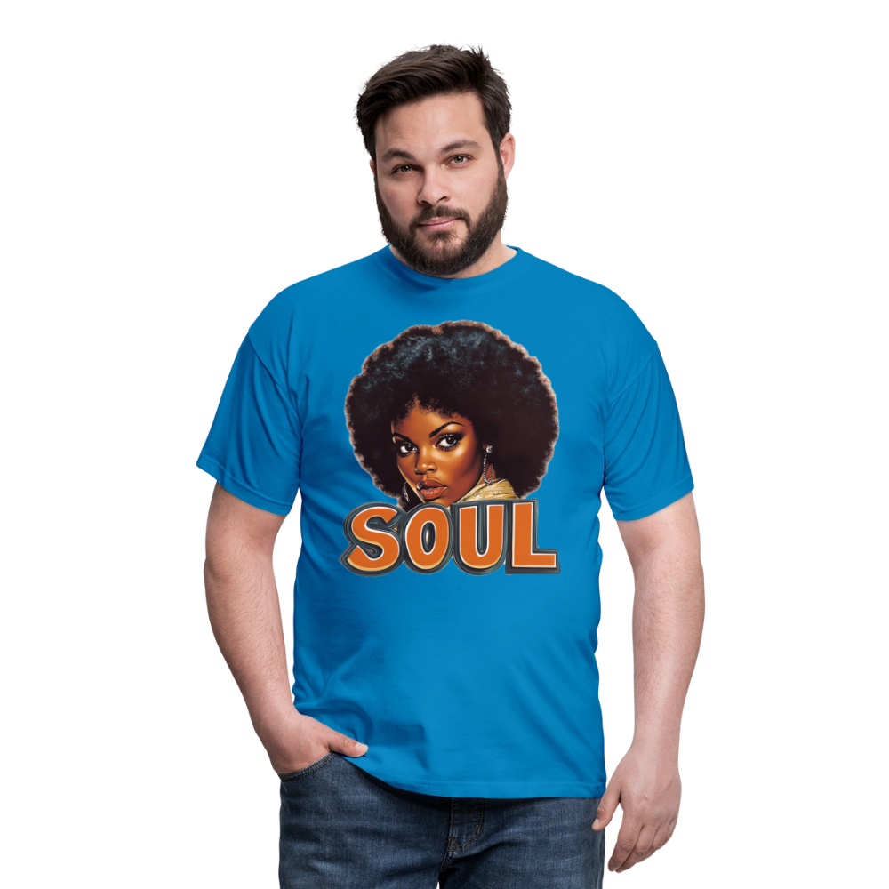 Soulful Vibes, T-shirt herr - kungsblå