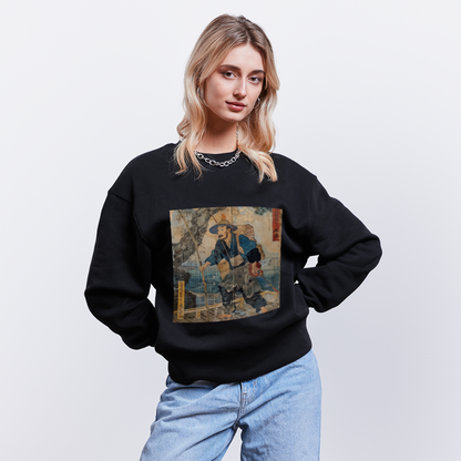 Fiskaren som bytte karriär, Ekologisk oversizetröja RADDER unisex från Stanley/Stella - svart
