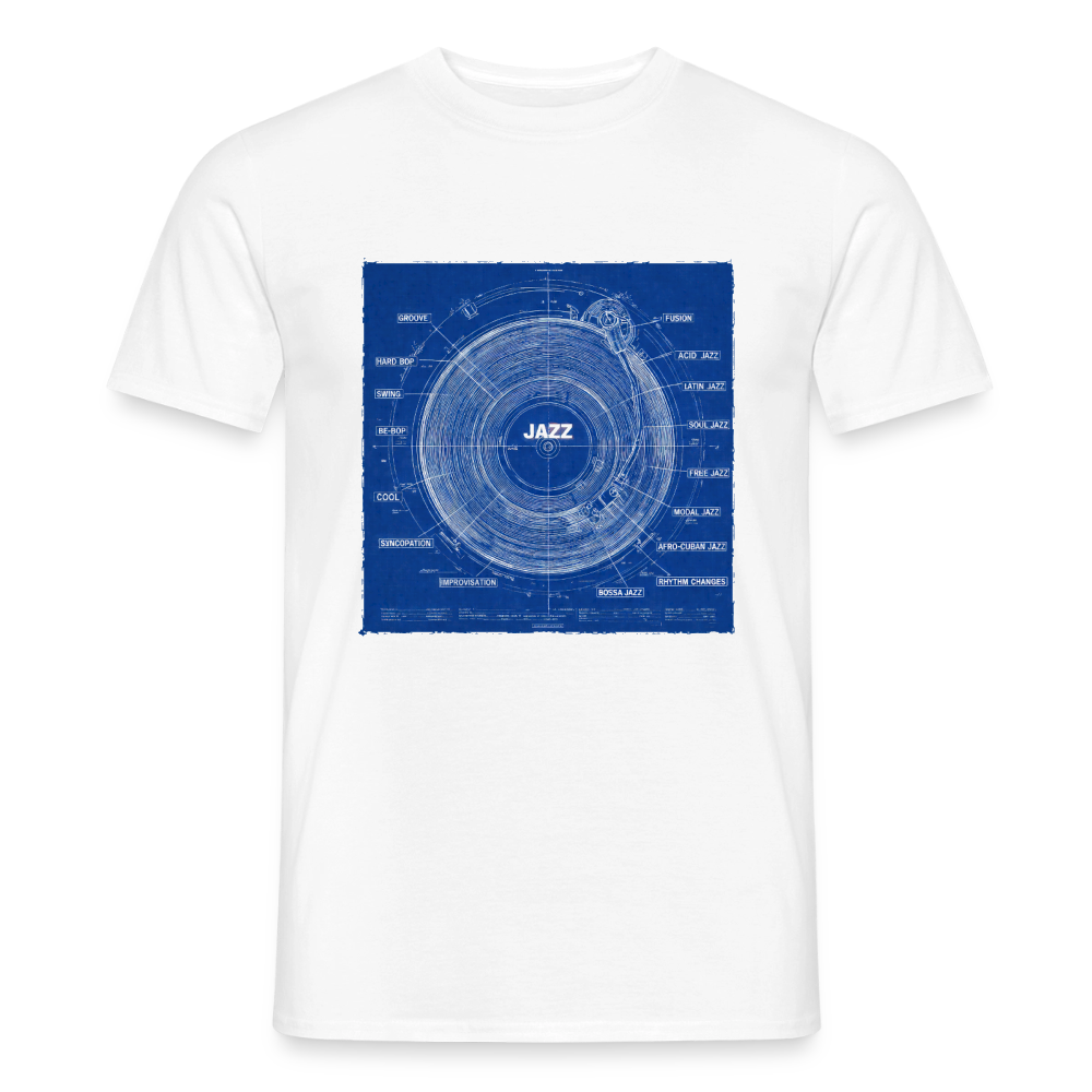 Kind of Blueprint, T-shirt unisex - vit