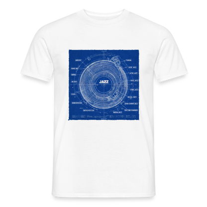 Kind of Blueprint, T-shirt unisex - vit