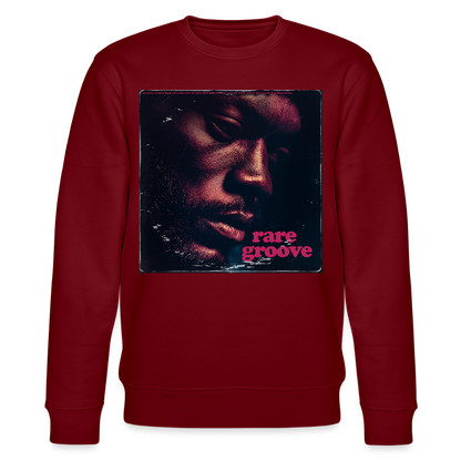 Groove Dust, Ekologisk sweatshirt CHANGER unisex från Stanley/Stella - vinröd