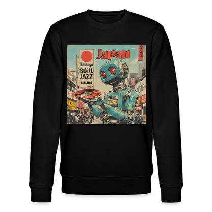 Shibuya Soul Jazz Classics, Ekologisk sweatshirt CHANGER unisex från Stanley/Stella - svart