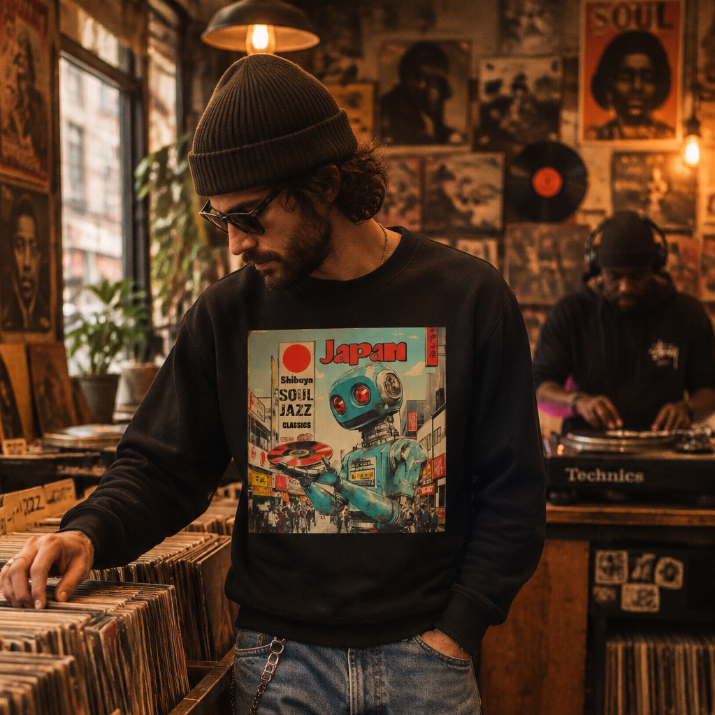 Shibuya Soul Jazz Classics, Sweatshirt unisex