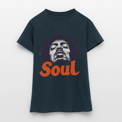 A Soul Awakening, T-shirt dam - marinblå