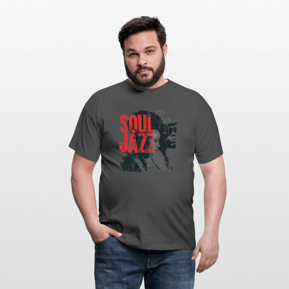 The Essence of Soul Jazz, T-shirt unisex - kolgrå