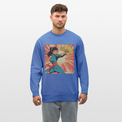 Solfjädern, Ekologisk sweatshirt CHANGER unisex från Stanley/Stella - blå