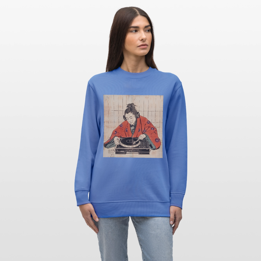 Echo från Edo, Ekologisk sweatshirt CHANGER unisex från Stanley/Stella - blå