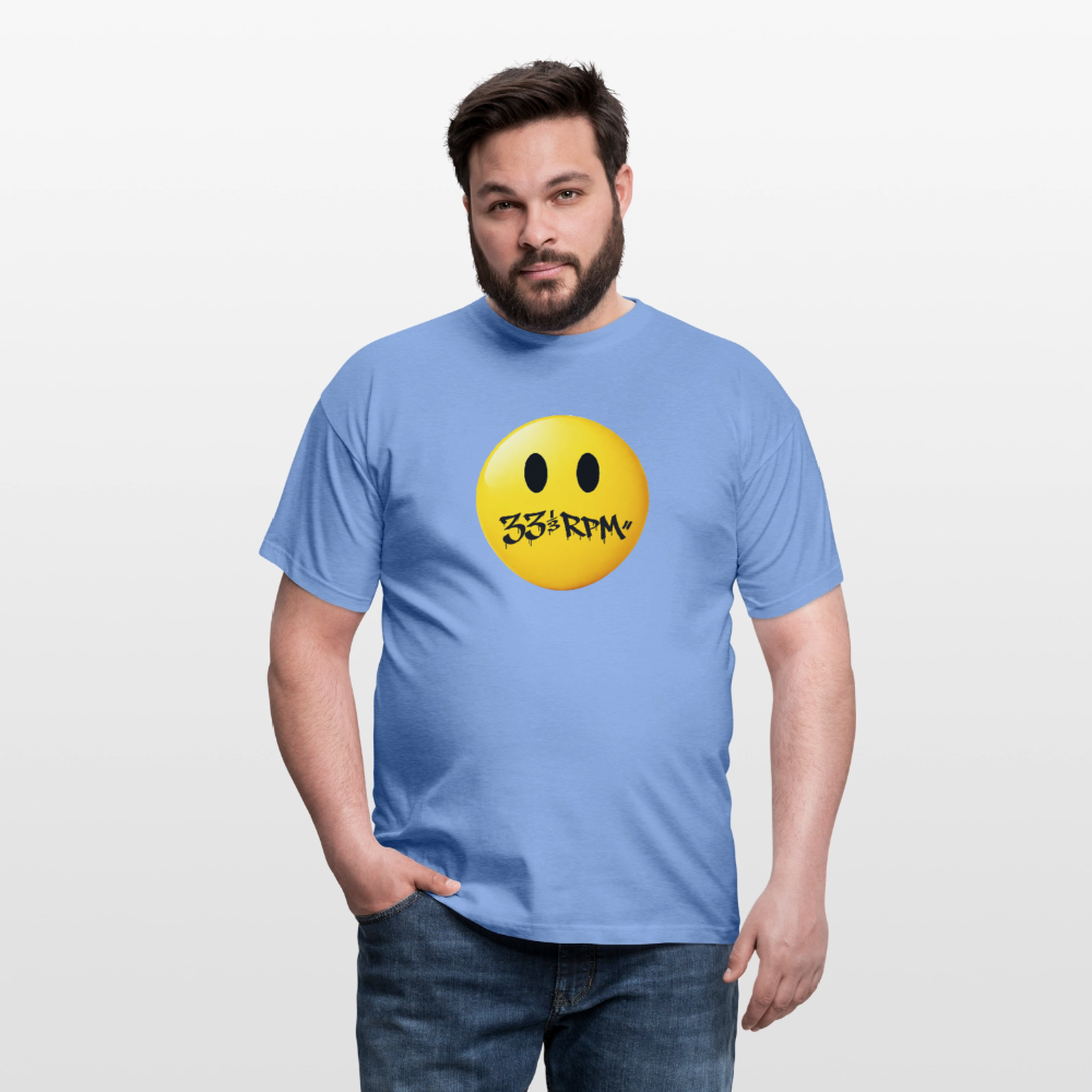 Turntable Grin, T-shirt unisex - carolina blue