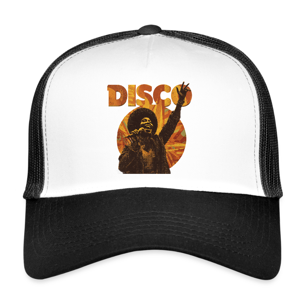 Boogie Soul, dance with your soulTrucker Cap - vit/svart