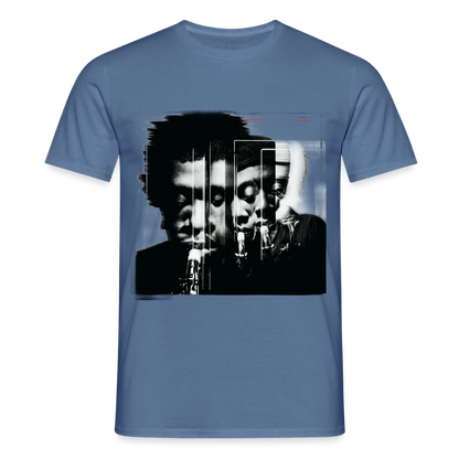 Between Breaths, T-shirt herr - duvblå 
