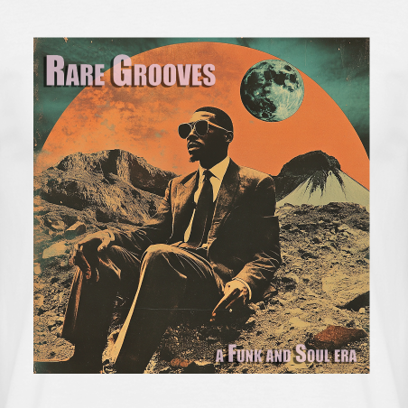 Vinylskatter - Rare Grooves t-shirt i vitt från Acceso.se