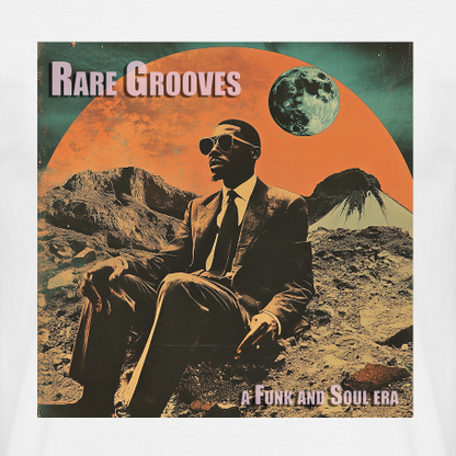 Vinylskatter - Rare Grooves t-shirt i vitt från Acceso.se