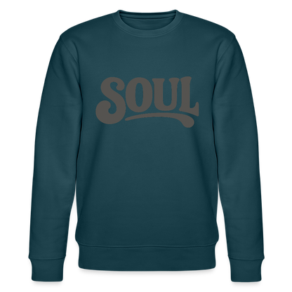 All About Soul, Ekologisk sweatshirt CHANGER unisex från Stanley/Stella - mörk petrol