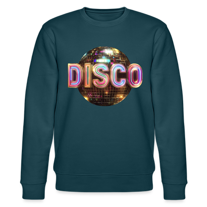 Disco Dreamscape, Ekologisk sweatshirt CHANGER unisex från Stanley/Stella - mörk petrol
