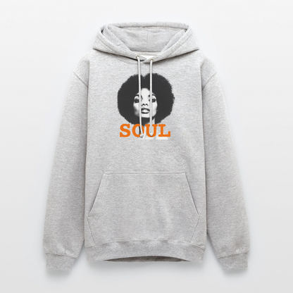 Luvtröja unisex - ljusgråmelerad