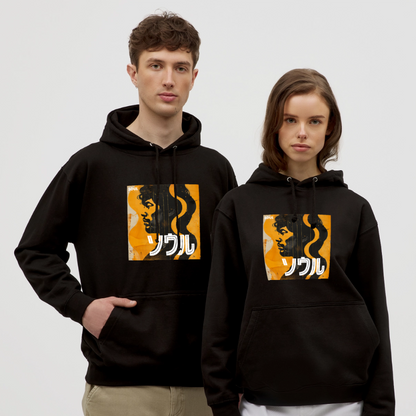 Nippon Grooves, Luvtröja unisex - svart