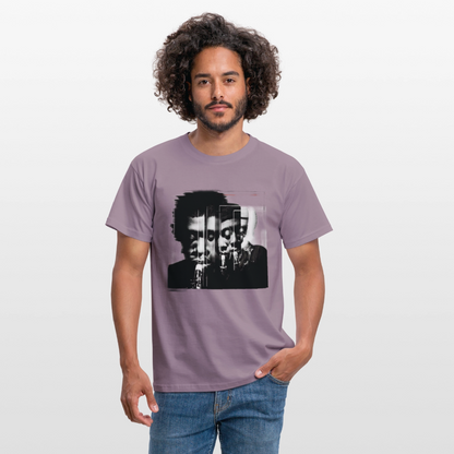 Between Breaths, T-shirt herr - lilagrå 