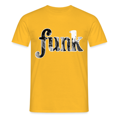 Funk Vibes, T-shirt unisex - gul