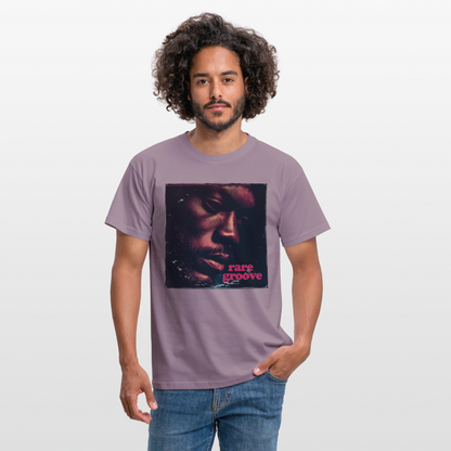 Groove Rare, T-shirt unisex - lilagrå 
