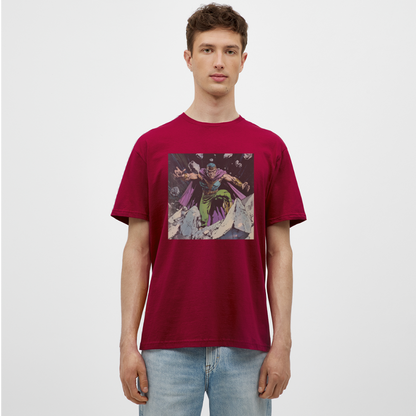 Granitus, T-shirt herr - tegelröd