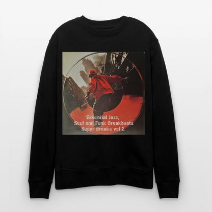 Super Breaks vol 2, Ekologisk sweatshirt CHANGER unisex från Stanley/Stella - svart