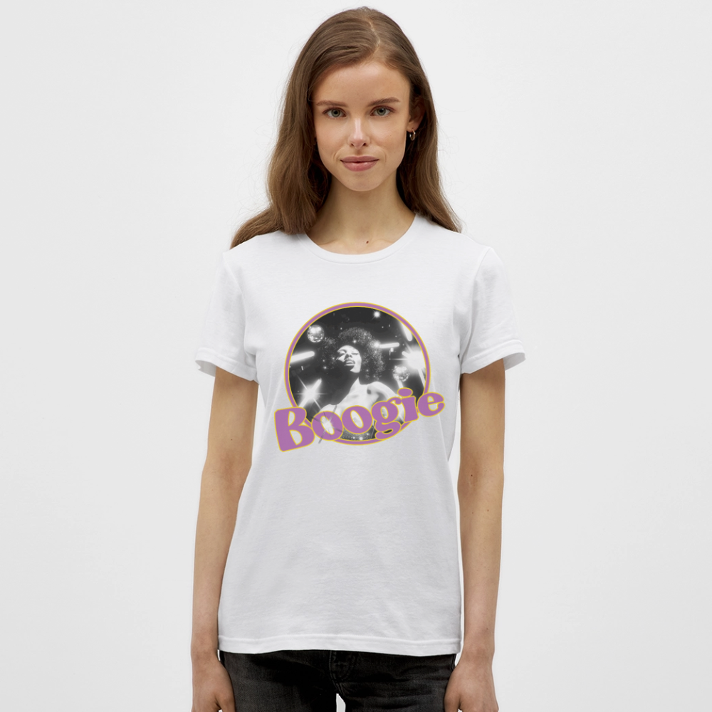 Electric Groove, T-shirt dam - vit