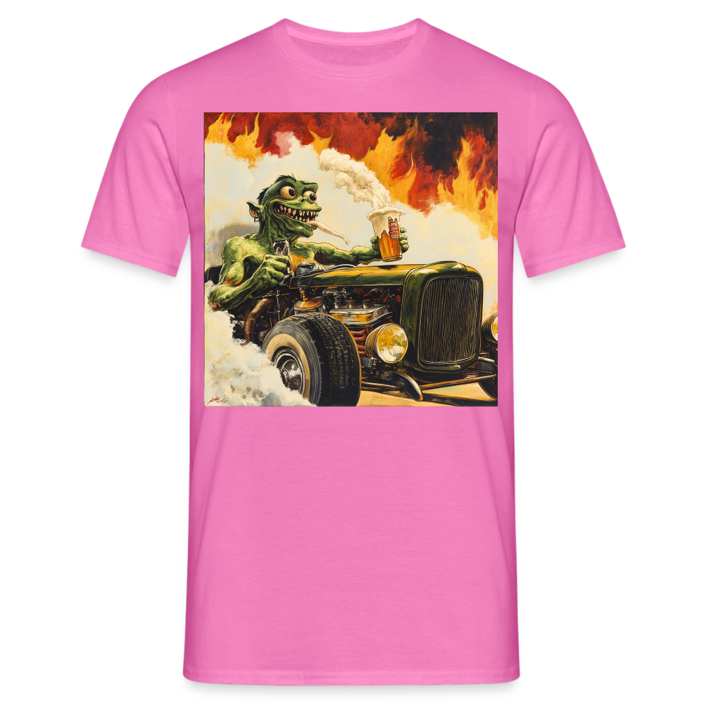 Ragg-Rex, T-shirt herr - rosa