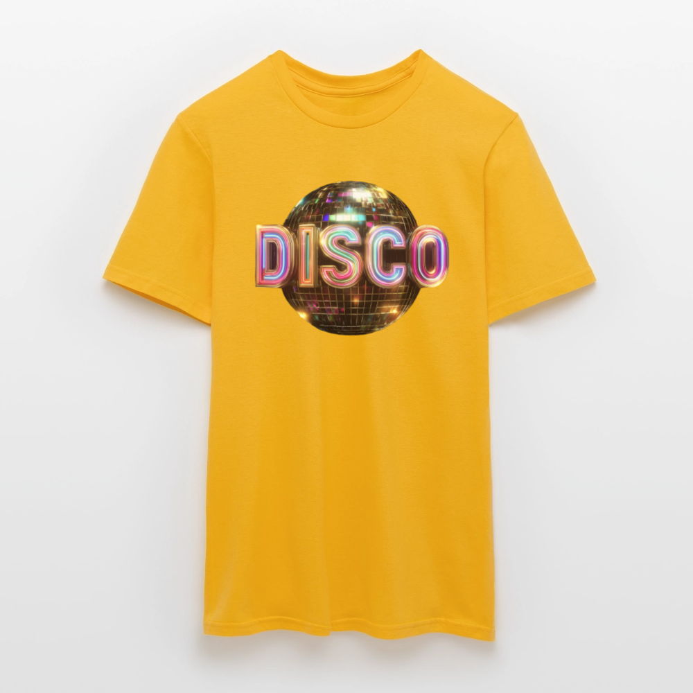 Disco Dreamscape, T-shirt herr - gul