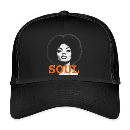 Soul PWR, Trucker Cap - svart/svart