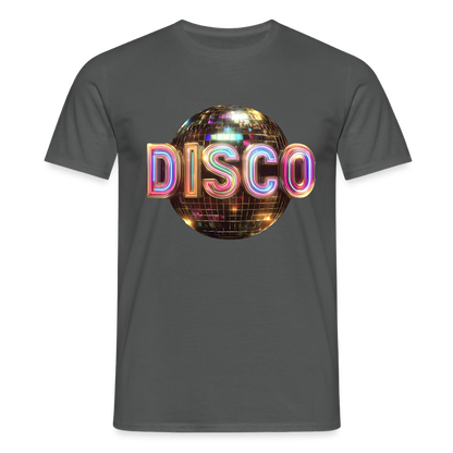 Disco Dreamscape, T-shirt herr - kolgrå