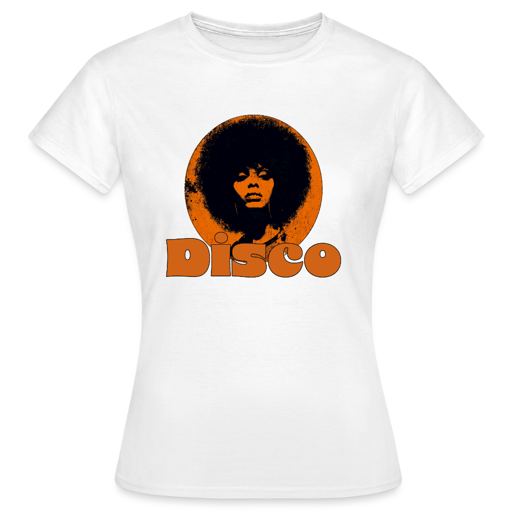Disco Inferna, T-shirt dam - vit