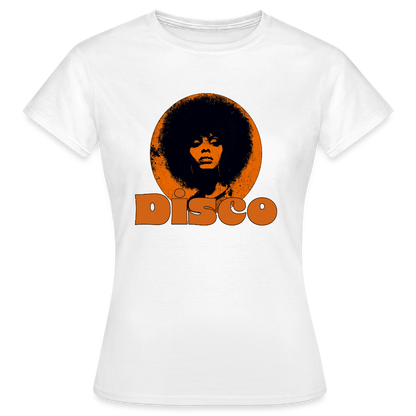 Disco Inferna, T-shirt dam - vit