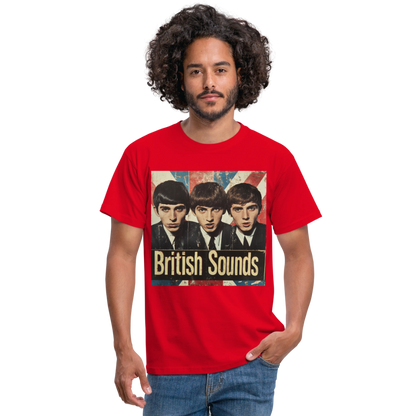 British sounds 1965, T-shirt herr - röd
