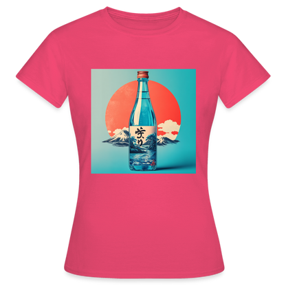 Stillhet i glas, T-shirt dam - azalea